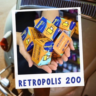 Retropolis 200 - ฟิล์มม้วน 35 มม., ISO 200,27exp