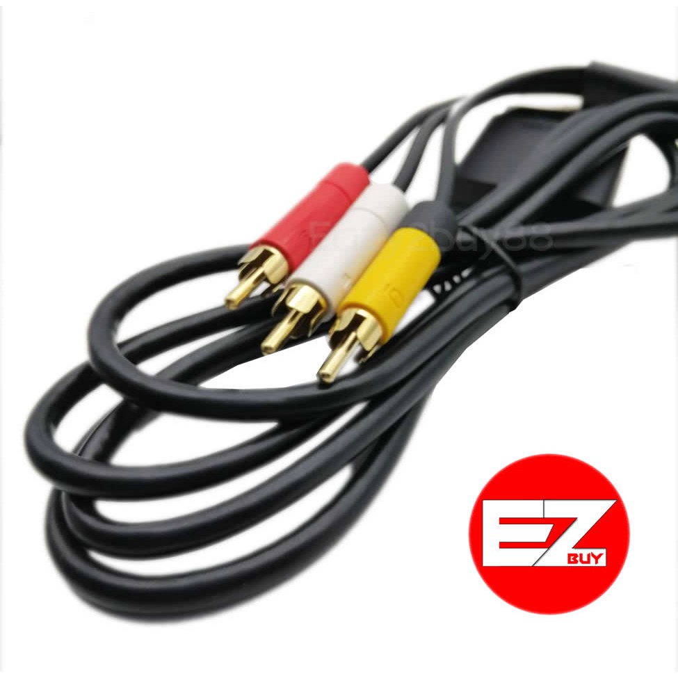 สาย AV Xbox 360 (ของแท้) ใช้ได้ทั้งเครื่องXbox 360 สีขาวและสีดำ