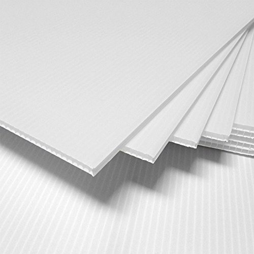 ลูกฟูก PP หนา 3 มม. A3 ขนาด / PP Hollow/ Impra Board/ PP Hollow Board/พลาสติก / เครื่องเขียน/ Living