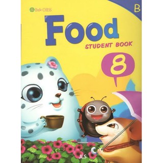 DKTODAY หนังสือ LITTLE CHESS B SB.8 (FOOD+STORY+MULTI CD