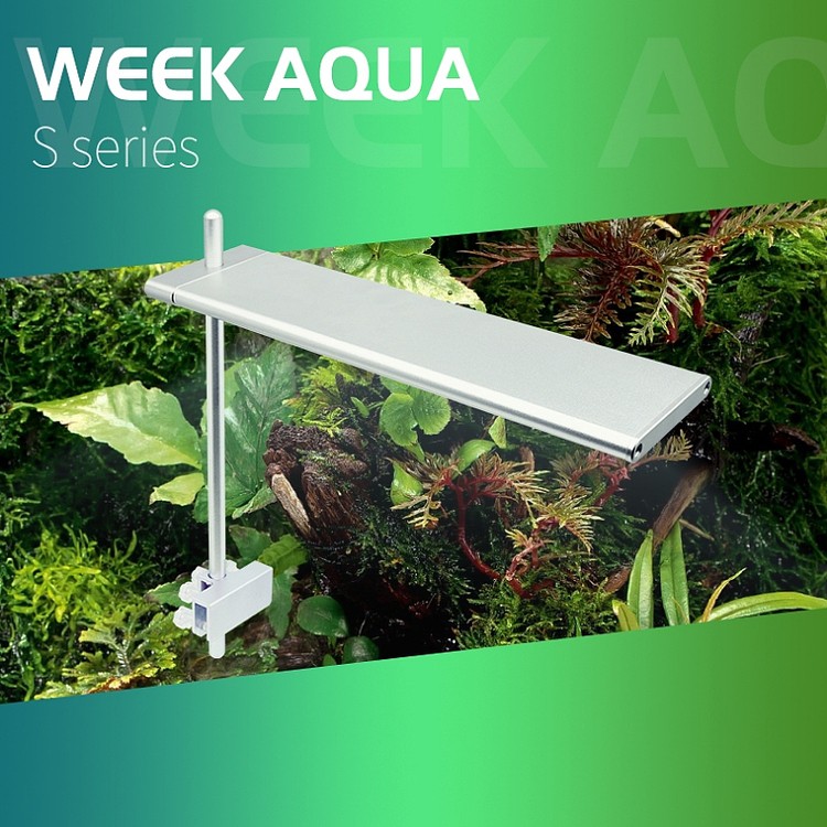 Week Aqua Model : S-Series โคมไฟสำหรับตู้ไม้น้ำ และถาดวาบิขนาด 10นิ้ว - 18นิ้ว