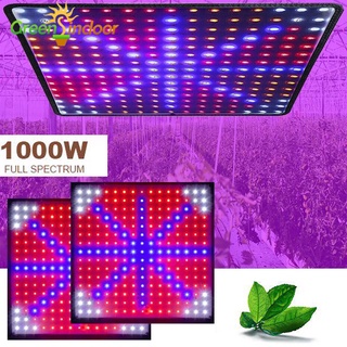 Greensindoor 1000W LED Grow Light สำหรับพืชเต็มสเปกตรัม 225 LEDs ไฟปลูกบอร์ด 220V โคมไฟปลูกในร่ม