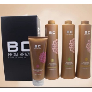 BC Keratin รีแรคเคราติน ยืดเคราติน เช็ต 4 ชิ้น ราคาส่ง ( พร้อมส่ง)