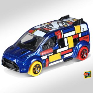 Hot Wheels Ford Transit Connect
ERW35
Design by Piet Mondiran