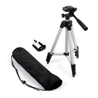 TF tripod ขาตั้งกล้อง 3 ขา รุ่น 3110 (สีดำ) ฟรี หัวต่อสำหรับมือถือ