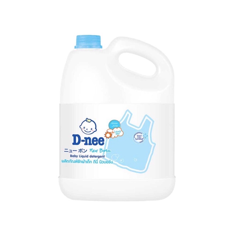 D-nee ดีนี่ น้ำยาซักผ้าเด็กนิวบอร์น 2800 มล. E10XX34 - รูปที่ 4