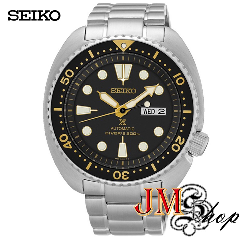 Seiko Prospex Diver 200m นาฬิกาข้อมือ สุภาพบุรุษ สายเหล็ก รุ่น SRPE91K1