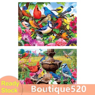 Bou【Stock】ชุดงานปักครอสติช Diy 11 Ct เย็บปักถักร้อยลายนก