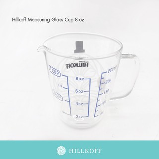 Hillkoff : แก้วตวงแบบมีสเกล ขนาด 250 ml 8 oz