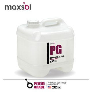 PG Propylene Glycol 99.9% USP/BP Grade (Import) : โพรพิลีน ไกลคอล (พีจี) [20L]