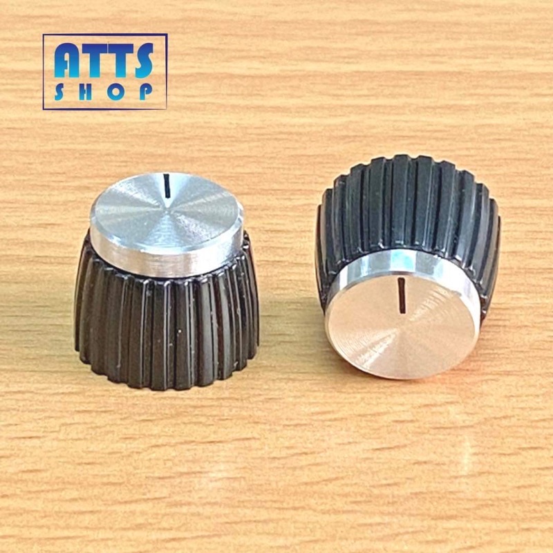 ลูกบิดวอลลุ่ม VR Knop ขนาด 20x16 mm. รุ่น MA-2016 (1 ชิ้น)