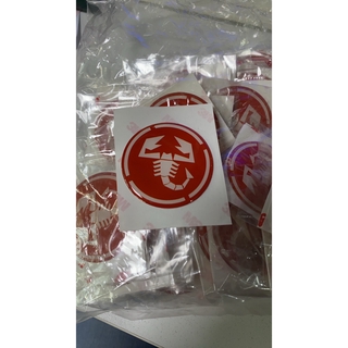 sticker สติ๊กเกอร์ รถ FIAT ABARTH **สติ๊กเกอร์หายาก**