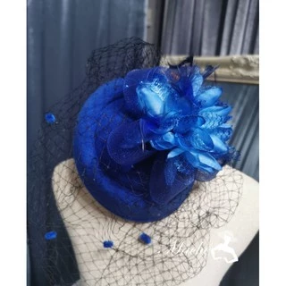 SETN009กิ๊บหมวก ผู้ดีอังกฤษ fascinator​ สไตส์คุณหนูผู้ดีอังกฤษ​ กิ๊บหมวก