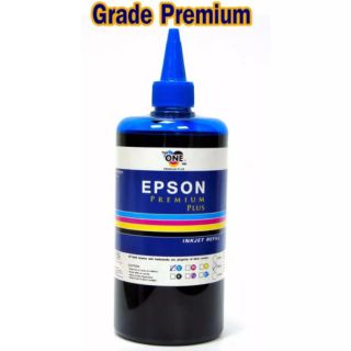 หมึกเติม EPSON อิงค์เจ็ท หมึก refill ตรา THE ONE ขนาด 500 ml. สี Cyan จำนวน 1 ขวด เกรด Premium