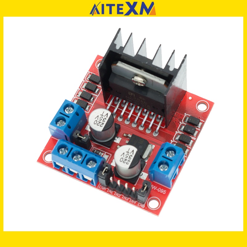 L298n โมดูลสเต็ปเปอร์มอเตอร์ไดรเวอร์ L298N พลังงานสูง L298 DC สําหรับหุ่นยนต์ เบรดบอร์ด รถยนต์ ardui