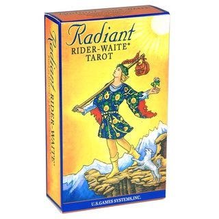 【พร้อมส่ง】Radiant Rider Waite tarot Cards English Decks Friend &amp; Family Party Board Games★Syk.