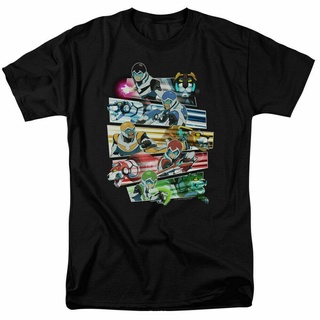 เสื้อยืดผ้าฝ้ายพิมพ์ลาย เสื้อยืดคอกลม ผ้าฝ้าย พิมพ์ลายการ์ตูน Voltron Legendary Defender Paladins Strike สีดํา สไตล์คลาส