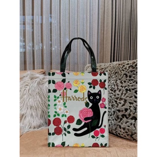 Dont Miss! H@rrods London Top-handle Shopping Bag (Large Size แนวตั้ง)