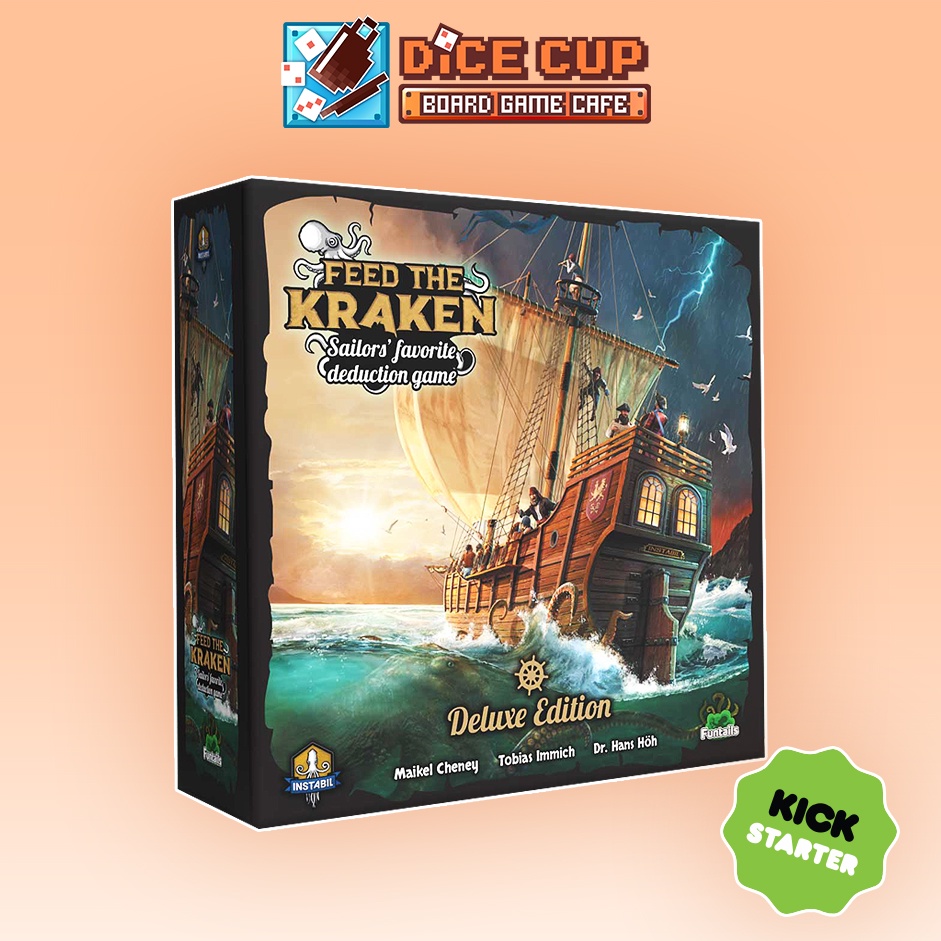 [ของแท้] Feed the Kraken Deluxe Edition (Kickstarter) Board Game