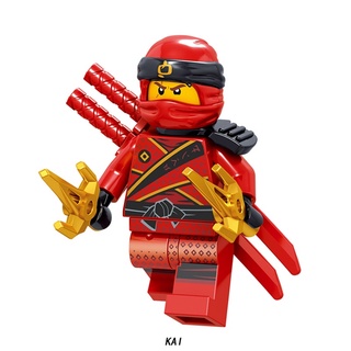 Kai Smith Minifigures Enter The Ninjanomicon Game Back Building Blocks ของเล่นสําหรับเด็ก ของขวัญ