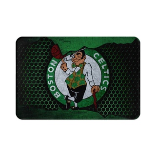 พร้อมส่ง พรมเช็ดเท้า ผ้าสักหลาด กันลื่น ลายโลโก้ Nba Boston Celtics (3) 16x24 นิ้ว สําหรับห้องน้ํา