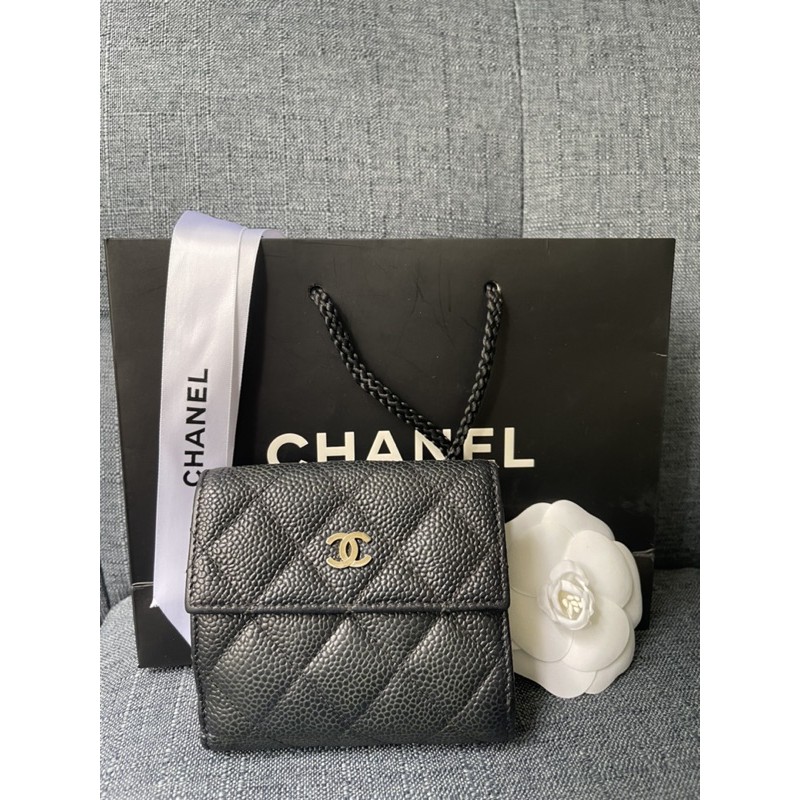 ❤️Chanel Wallet กระเป๋าตังค์ Chanel แท้มือสองสภาพดีสวย❤️