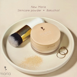 VR3VHA ลดเพิ่มทันที 65.- เมื่อช้อปขั้นต่ำ 500.-Maria Natural Beauty แปรงสำหรับแป้ง buffing brush