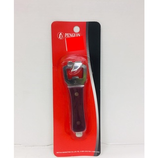PENGUIN ที่เปิดกระป๋องสเตนเลส สีมังคุด ชนิด SST 430  จำนวน 1 ชิ้น ตราเพนกวิ้น (8851771132931)