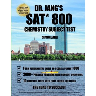 Dr. Jangs Sat 800 Chemistry Subject Test (Dr. Jangs Sat 800) [Paperback] หนังสือภาษาอังกฤษมือ1 (ใหม่) พร้อมส่ง
