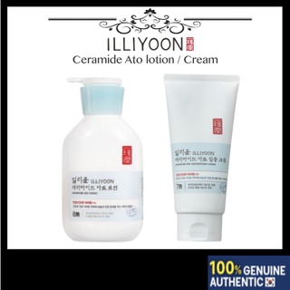 Illiyoon Ceramide Ato Collection โลชั่น 350 มล. 528 มล. ครีม 200 มล. 500 มล.