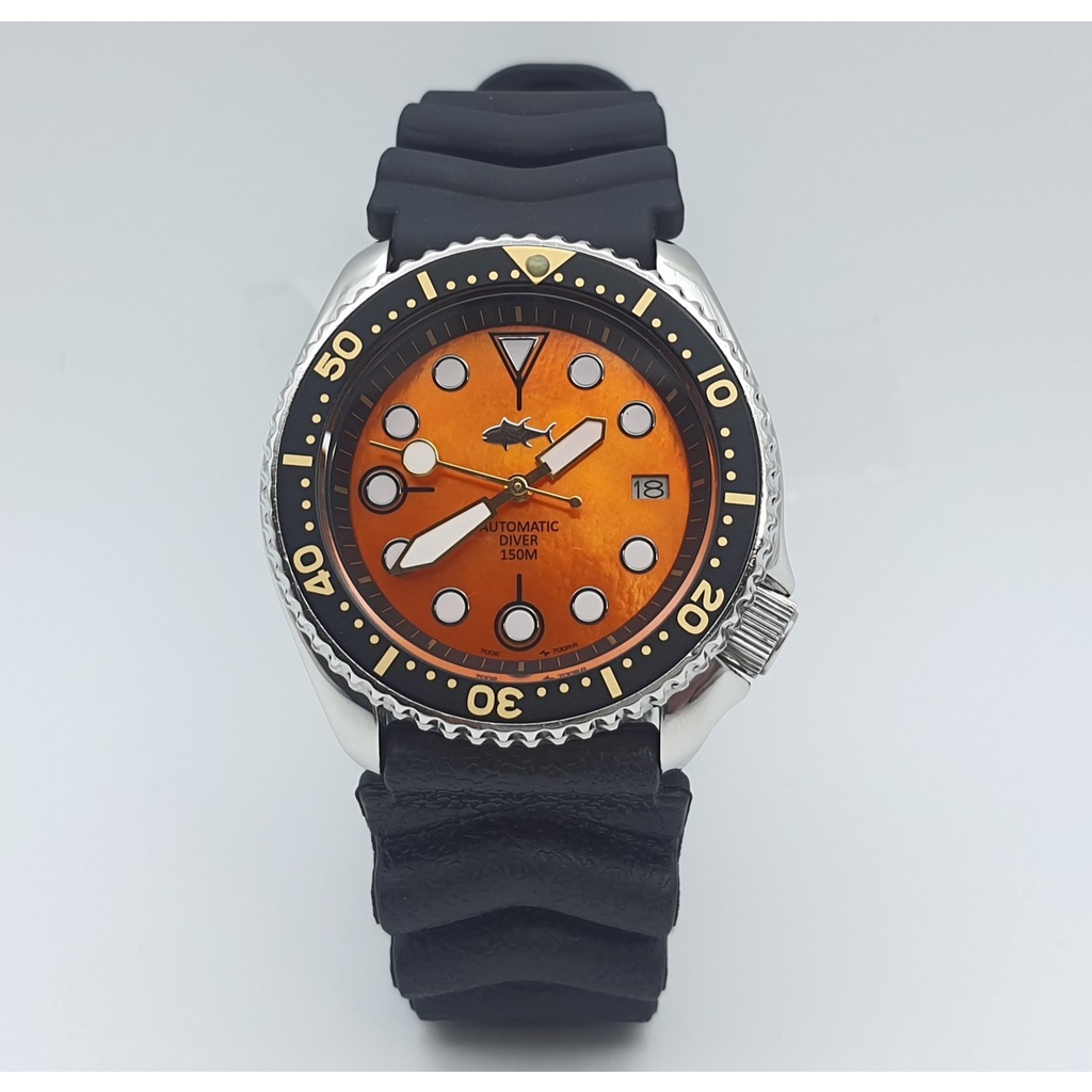 นาฬิกา SEIKO MEN'S VINTAGE DIVER 7002-10 AUTOMATIC 42 MM(สภาพดี)