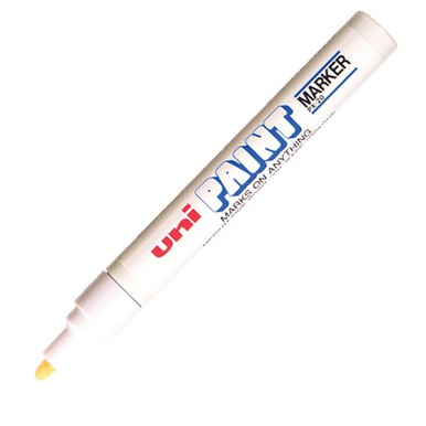 ปากกาเพ้นท์ [UNI PAINT] PX-20 2.2-2.8 มม. ขาว
