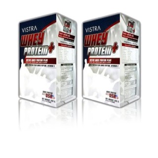 VISTRA Whey Protein 15 ซอง เวย์โปรตีน (2 กล่อง) [ 731001 ]