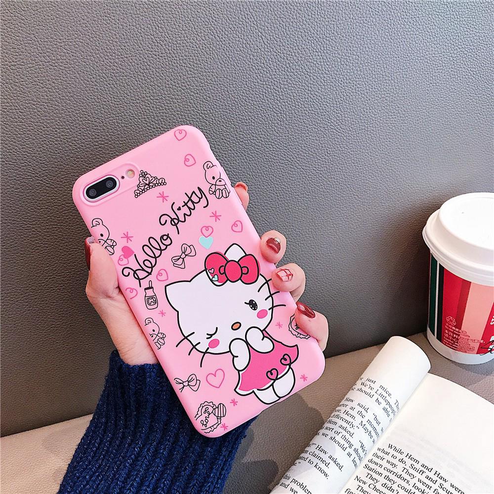 เคสโทรศัพท์ ลายการ์ตูนคิตตี้ สําหรับ Vivo Y31 Y1s Y20 Y20s Y12s Y50 Y30 Y19 Y17 Y15 Y12 Y11 Y95 Y93 Y91 Y91i Y91C Y81 Y71 Y65 Y55