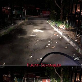 ไฟหน้า Ducati scrambler หลอดไฟหน้า ตรงรุ่น 6000LM 1pcs