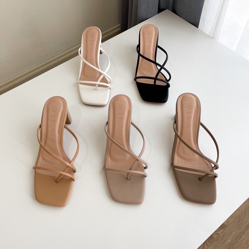 [แจกโค๊ดส่วนลดในไลฟ์สูงสุด 50%] WILA_Shoes รุ่นขนมจีน