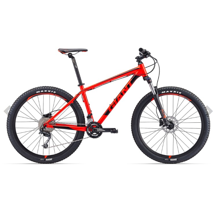 จักรยานเสือภูเขา Giant Talon 2, 27.5 18 สปีด เฟรมอลู ดิสน้ำมัน 2017