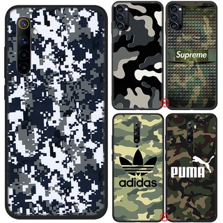 เคสซิลิโคนนิ่ม ลายพราง UF15 สําหรับ Realme C2 C3 C11 C12 C15 C17 C20 C21 V15 XT X2