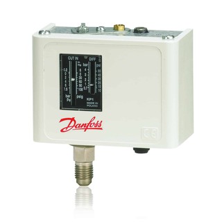 Danfoss [Pressure Switch] รุ่น KP-35 0.2-7 BAR (ตั้ง 0.7-4  BAR) !!! ราคาดี !!! วิธีการตั้งมีใน คลิปแนบท้ายนะคับ