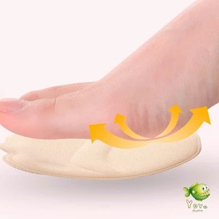 YOYO แผ่นรองจมูกเท้า รองพื้นรองเท้าครึ่งขนาด แผ่นรองฝ่าเท้า ส้นสูง half size insole