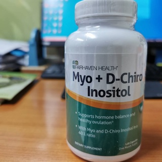 Myo Inositol+D-Chiro Inositol 40:1 D-Chiro วิตามินสำหรับ PCOS Myo-Inositol