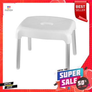 เก้าอี้ขาอลูมิเนียม PLIM S 32x5x25cm. สีขาวCHAIR WITH ALUMINUM LEGS PLIM S 32x25x25cm WHITE