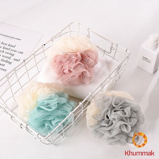 Khummak ใยขัดผิว สีทูโทน ใยขัดตัว   Body scrub Bath Lily