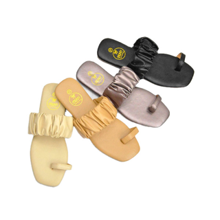 โปรโมชั่น Flash Sale : ของแท้  ORNY(ออร์นี่) ® รองเท้าบาร์บี้สวมนิ้ว รองเท้าแตะนุ่มๆ หนังย่น ทรงน่ารักมาก รุ่น OY295