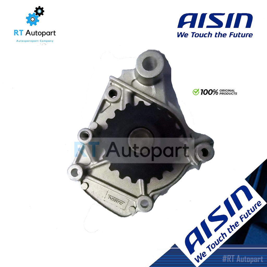 Aisin ปั๊มน้ำ Honda City ปี96-99 D15B Civic EG ปี92-95 D16A EK ปี 96-99 *มูเล่ชั้นเดียว* / ปั้มน้ำ 1