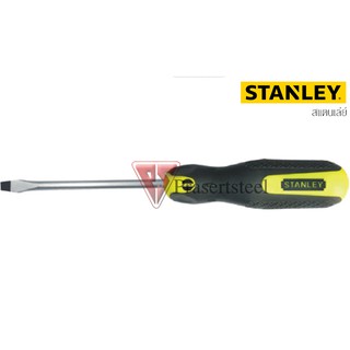 STANLEY ไขควง ปากแบน ด้ามหุ้มยาง ขนาด 8*250 มม.