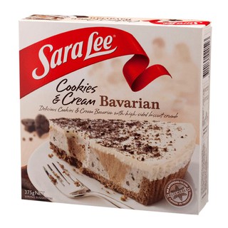 ซาร่าลีคุกกี้แอนด์ครีมบาวาเรียนเค้กแช่แข็ง 375กรัม Saralee Cookies and Cream Bavarian Frozen Cake 375g.