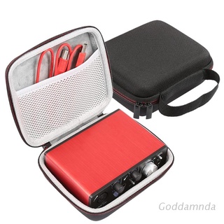 GODD  LTGEM EVA Hard Travel Case for Focusrite Audio Interface Solo Audio Interface