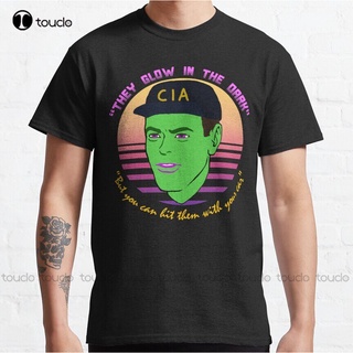 ขายดี เสื้อยืด พิมพ์ลาย The Dark - Cia Undercover Terry Davis Meme สไตล์คลาสสิกS-5XL