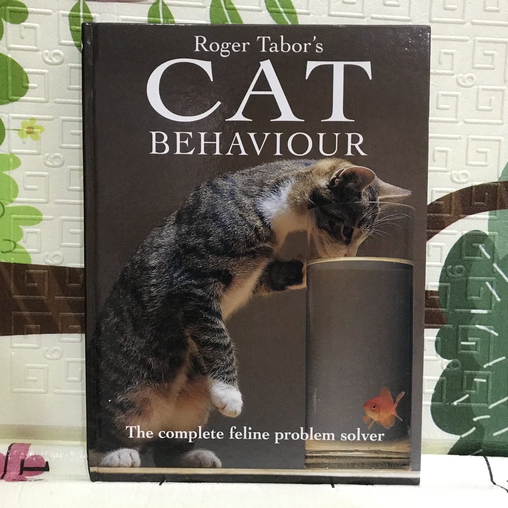 หนังสือภาษาอังกฤษ มือสองนำเข้าจากอังกฤษRoger Tabor's CAT BEHAVIOUR The complete feline problem solver